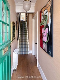 Blush - Victorian red family home kensal rise pastel house wallpaper  - thumbnail