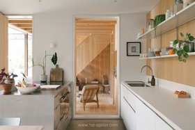 Kindred Mews - wood panelling - thumbnail