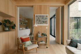 Kindred Mews - wood panelling - thumbnail