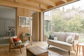 Kindred Mews - wood panelling - thumbnail