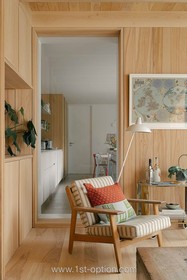 Kindred Mews - wood panelling - thumbnail