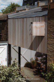 Kindred Mews - wood panelling - thumbnail