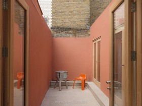 The Old Dairy - exposed brick wood paneling courtyard cobblestone french doors industrial modern gym rustic modern shabby chic - thumbnail