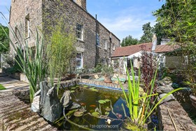 Pissarro - wooden beams fireplace pond landscaped garden rustic art deco gated skylights Georgian outhouses - thumbnail